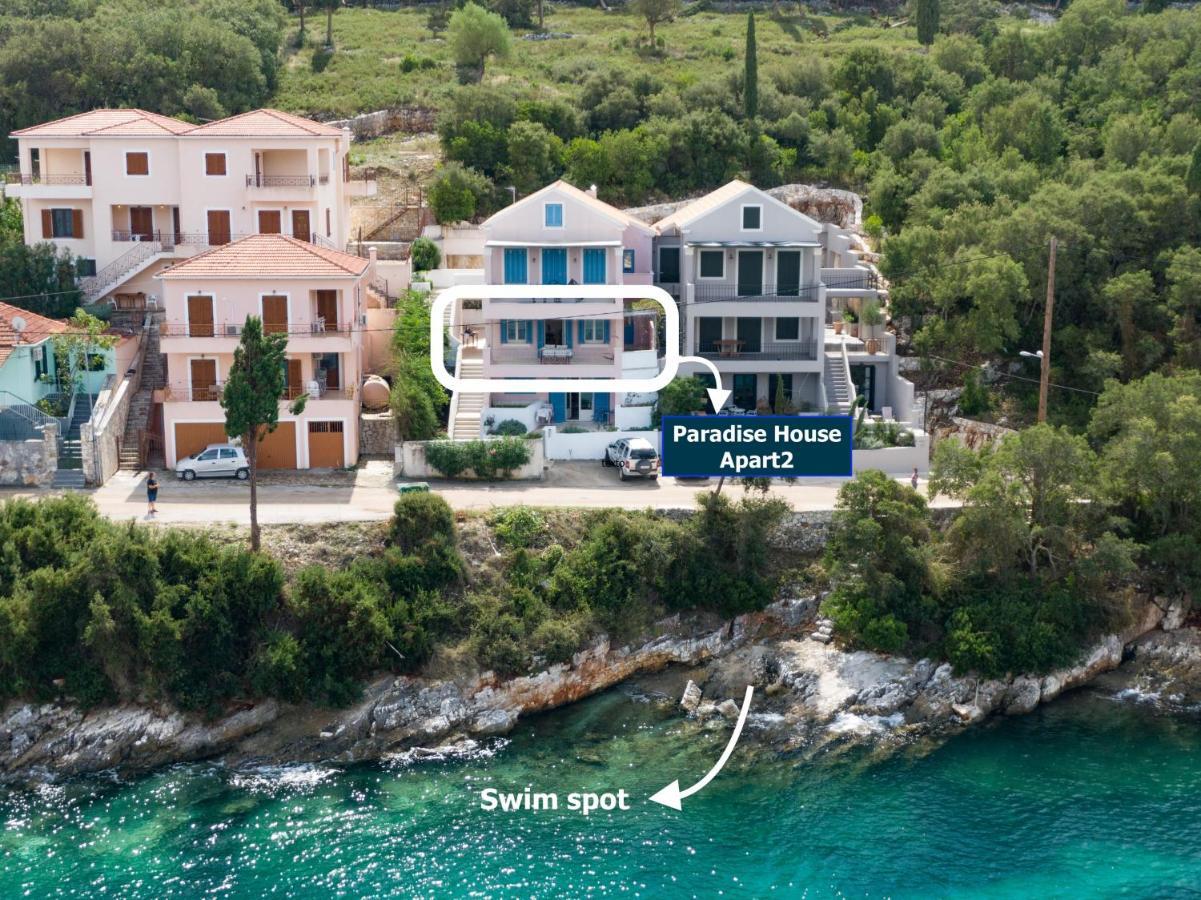 Paradise House Apart2, 5Min Walking Distance To Fiskardo Center Екстер'єр фото